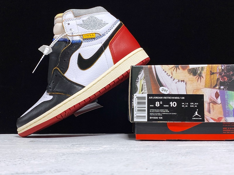 Union x Air Jordan 1 Retro High OG NRG Black Toe